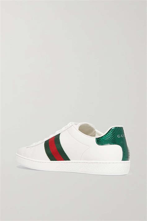 gucci snake converse|Gucci ace water snake embroidered.